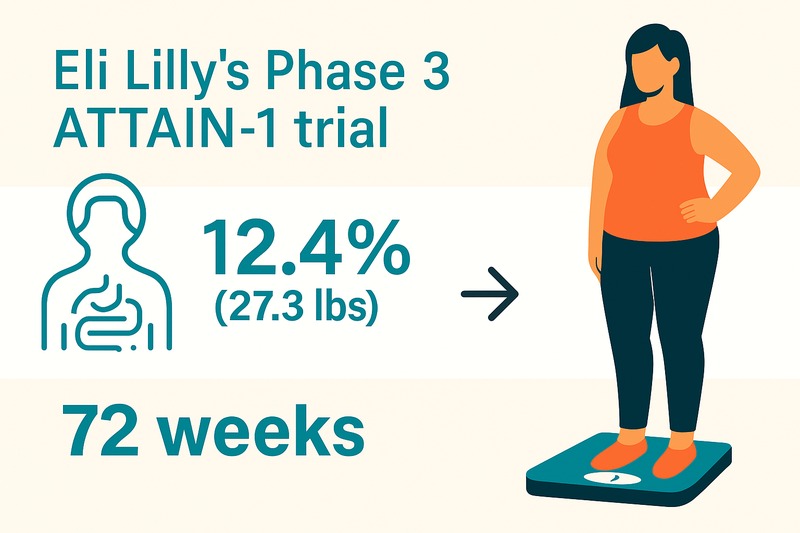Lilly’s Orforglipron Achieves Promising Results in Phase 3 ATTAIN-1 Trial